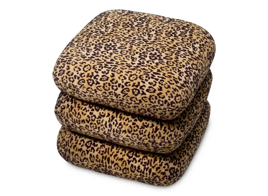 Stool 'Greenwich' - Bernard leopard