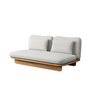 Sofa 'Rimini' - Teak - Sand