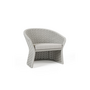 Loungechair 'Veneto' - Chalk/White-grey