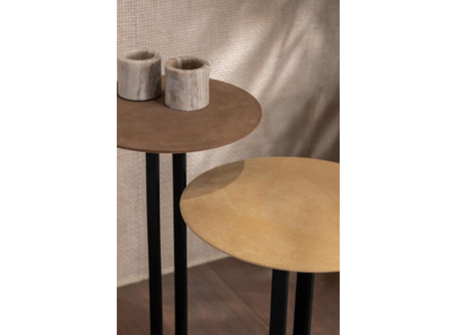 Side table 'Novi'  - M - Taupe