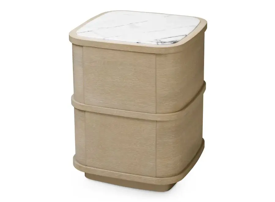 Nachttisch 'Cabana' -  Washed oak veneer - S