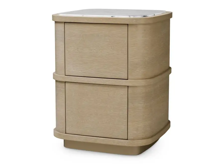 Nachttisch 'Cabana' -  Washed oak veneer - S