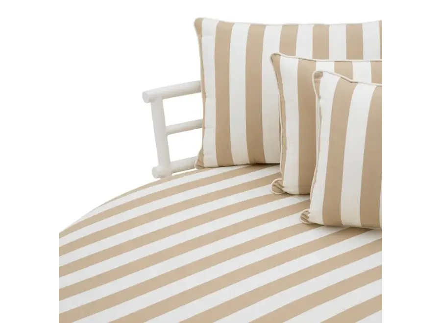 Outdoor Canapé 'Laguno' - Round - Florent beige