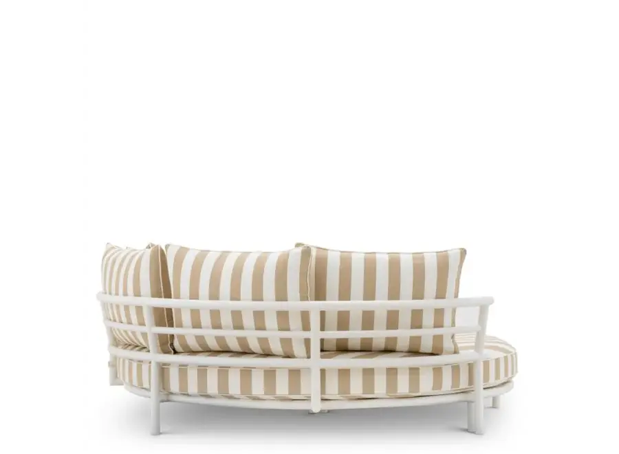 Outdoor Canapé 'Laguno' - Round - Florent beige