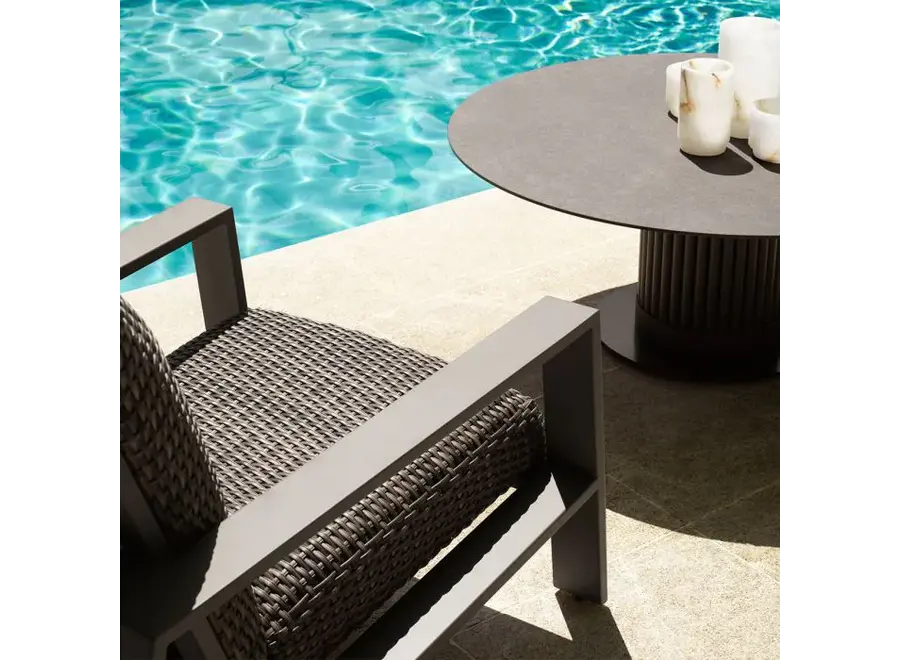 Outdoor stoel 'Belle Vue' - Grey finish