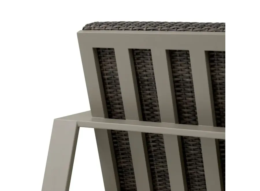 Gartenstuhl 'Belle Vue' - Grey finish