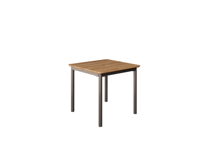 Esstisch 'Olbia' - 85x85 - Bronze