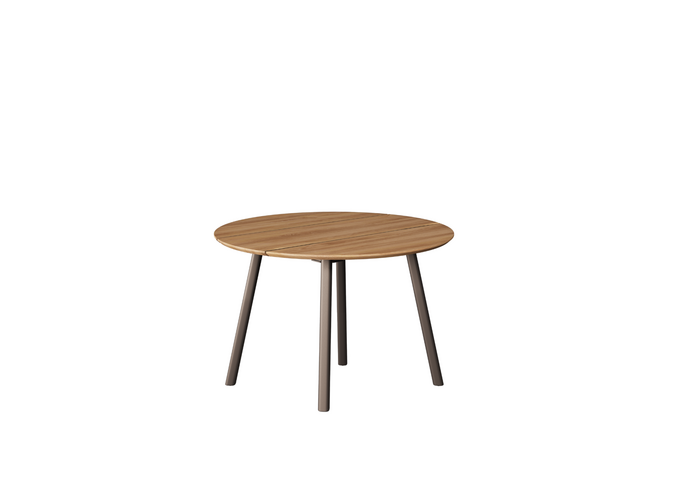 Eettafel 'Olbia' - Ø120 - Bronze