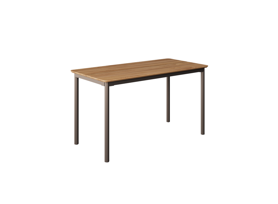 Table haute à manger 'Olbia' - 170x85 - Bronze