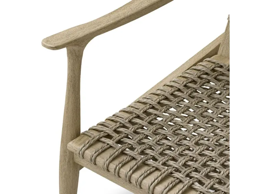 Outdoor stoel 'Manzo' - Aged teak