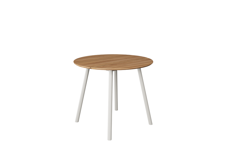 Hoge eettafel 'Olbia' - Ø120 - Linen