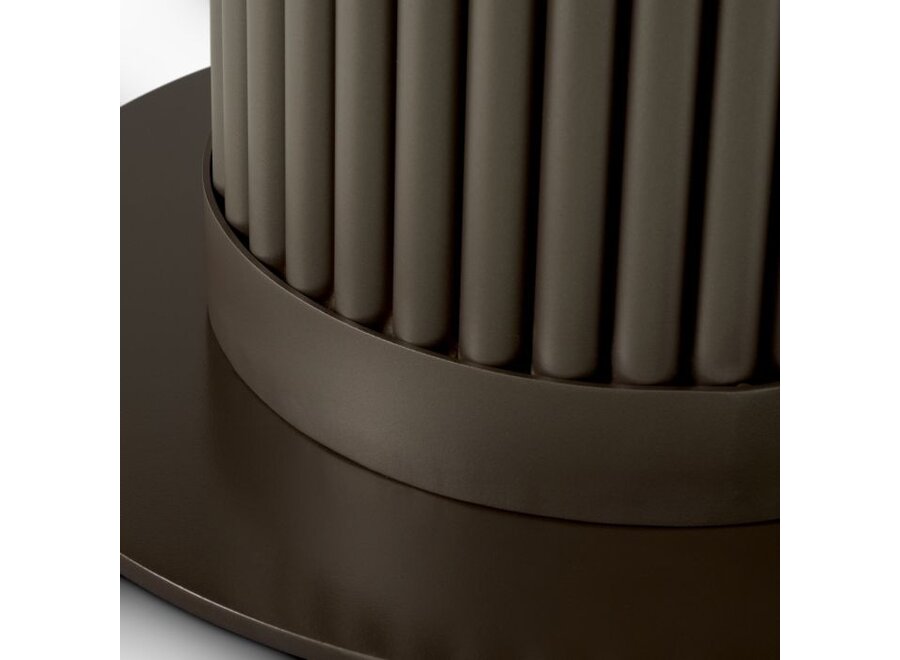 Table basse d'extérieur 'Volterra'  - Round - Grey