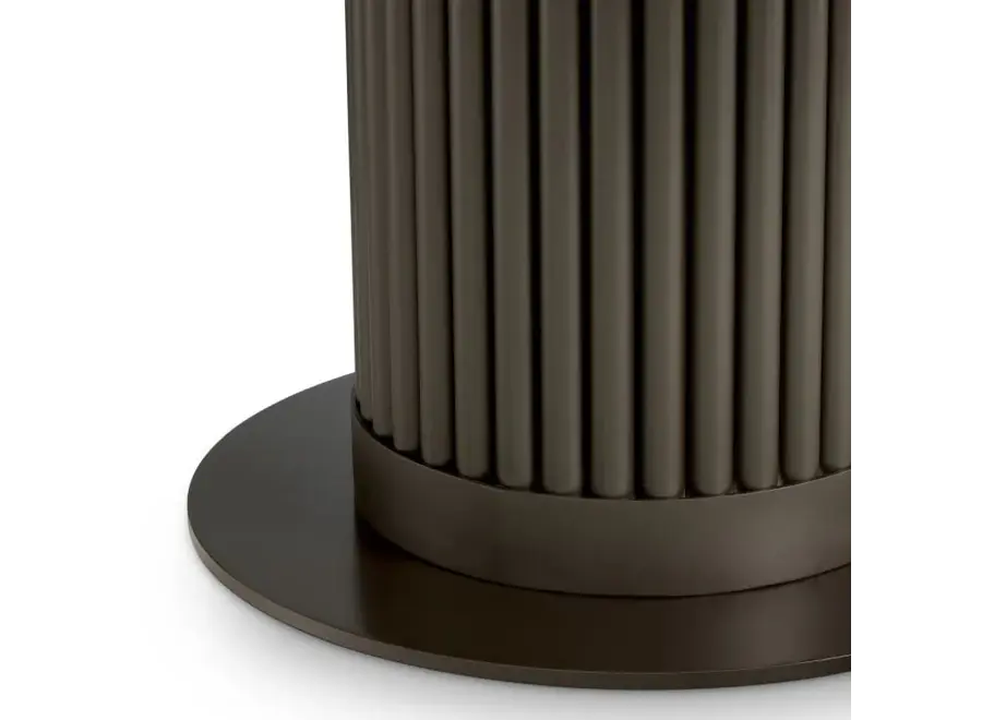 Table basse d'extérieur 'Volterra'  - Round - Grey