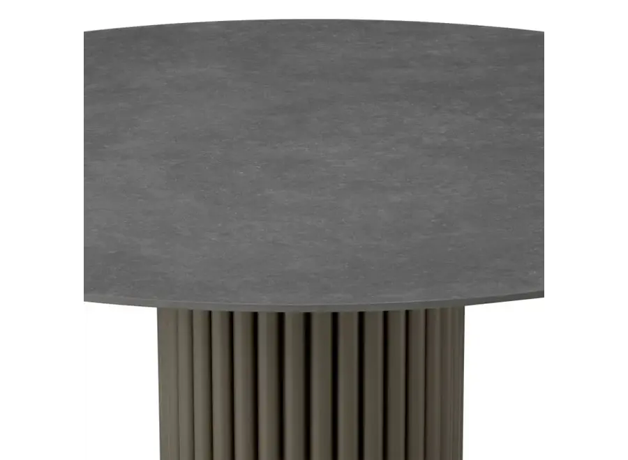 Outdoor-Couchtisch 'Volterra'  - Round - Grey