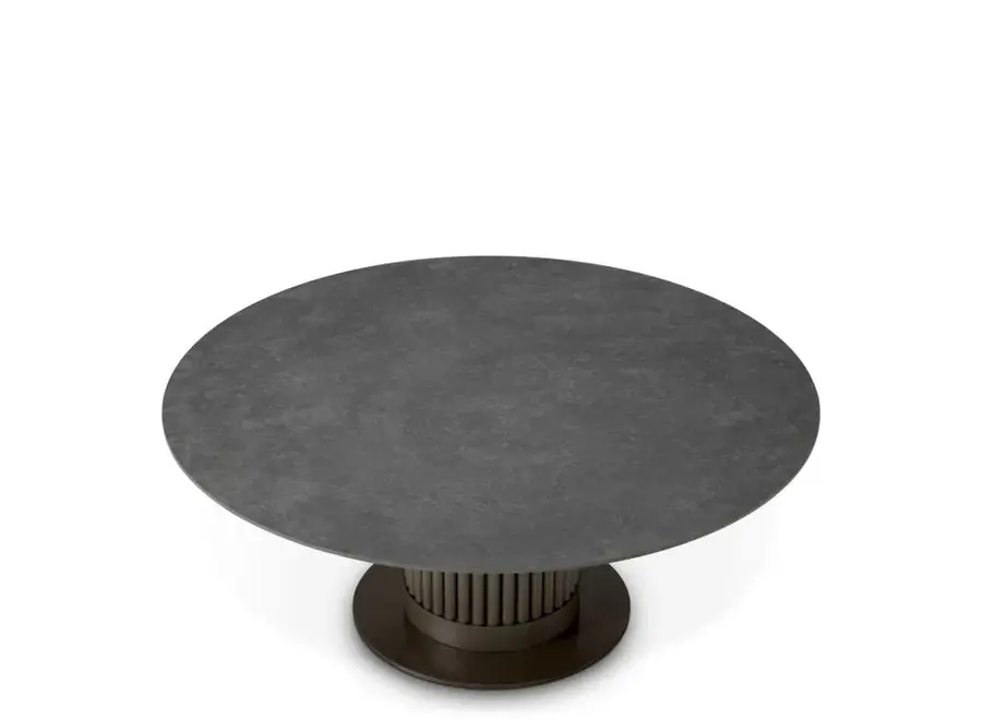 Outdoor Salontafel 'Volterra'  - Round - Grey