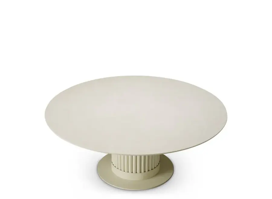 Table basse d'extérieur 'Volterra'  - Round - Sand finish