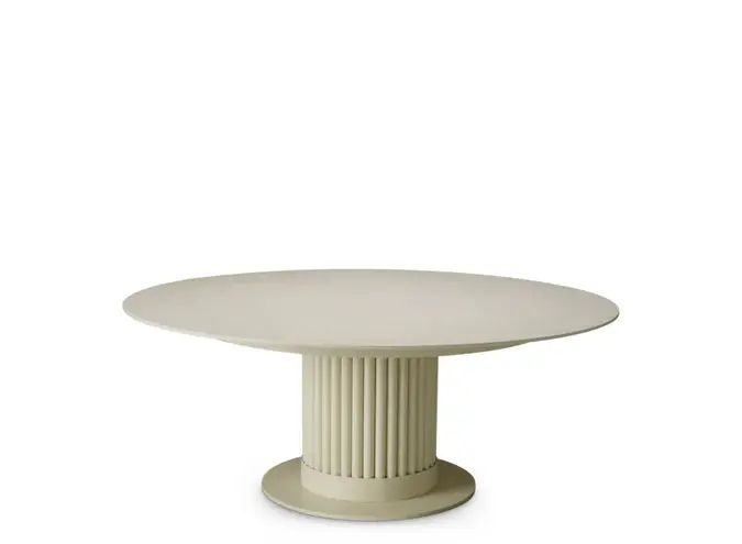 Outdoor Salontafel Volterra - Round - Sand finish