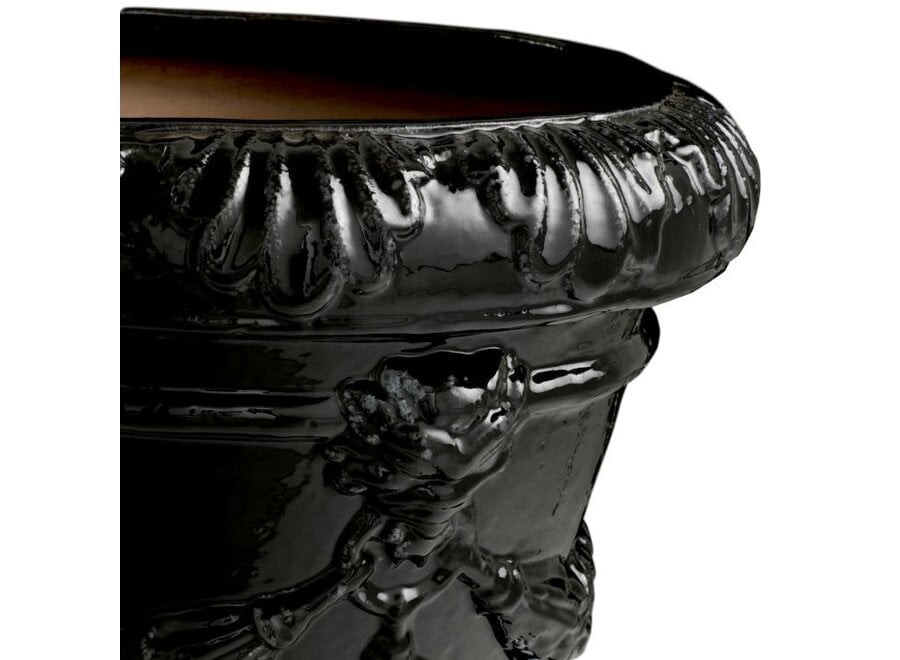 Planter 'Toulon' - Black