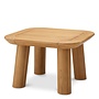 Outdoor side table 'Weston' - Natural teak