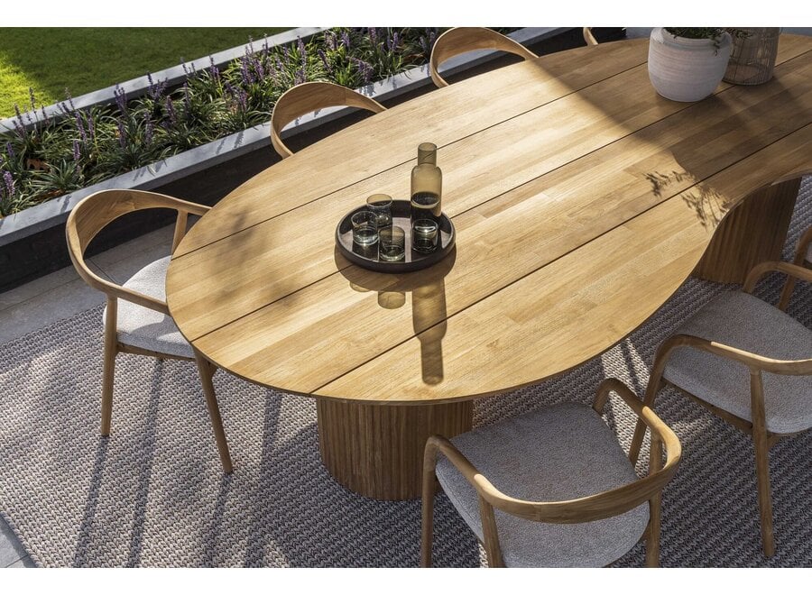 Dining table 'Venezia' - Kidney