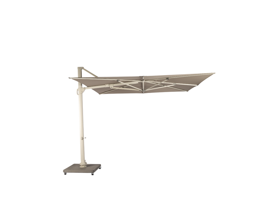 Sonnenschirm 'Vince' - 300x300 - Bronze/Taupe