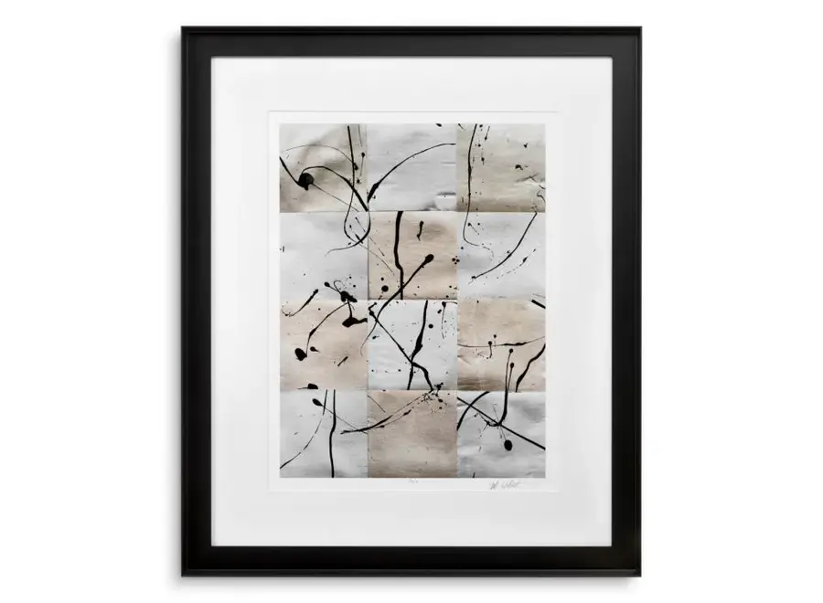 Print Ink Casting by Michael Willett - Set of 2