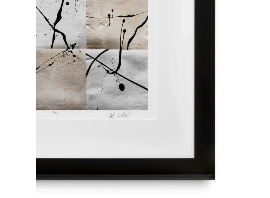 Print Ink Casting by Michael Willett - Set of 2