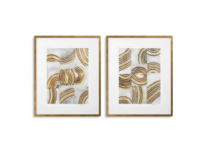 Print Refined Catena by Michael Willett - Set of 2