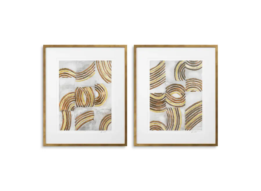 Print Refined Catena by Michael Willett - Set of 2