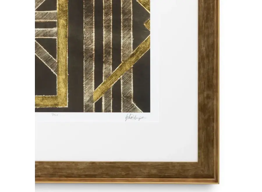 Print Trellis Pattern by Ethan Harper - Set of 2 - I