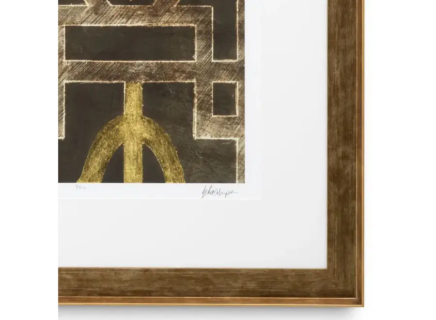 Print Trellis Pattern by Ethan Harper - Set of 2 - I