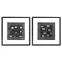 Print Black Squares by Michael Willett - Set of 2