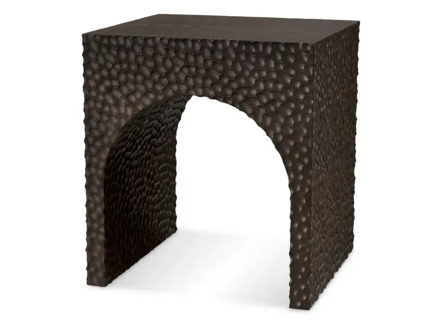 Bijzettafel 'Caldera' - Ebony oak veneer