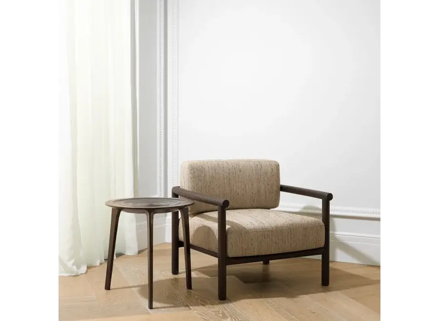 Bijzettafel 'Granito' - Bronze finish