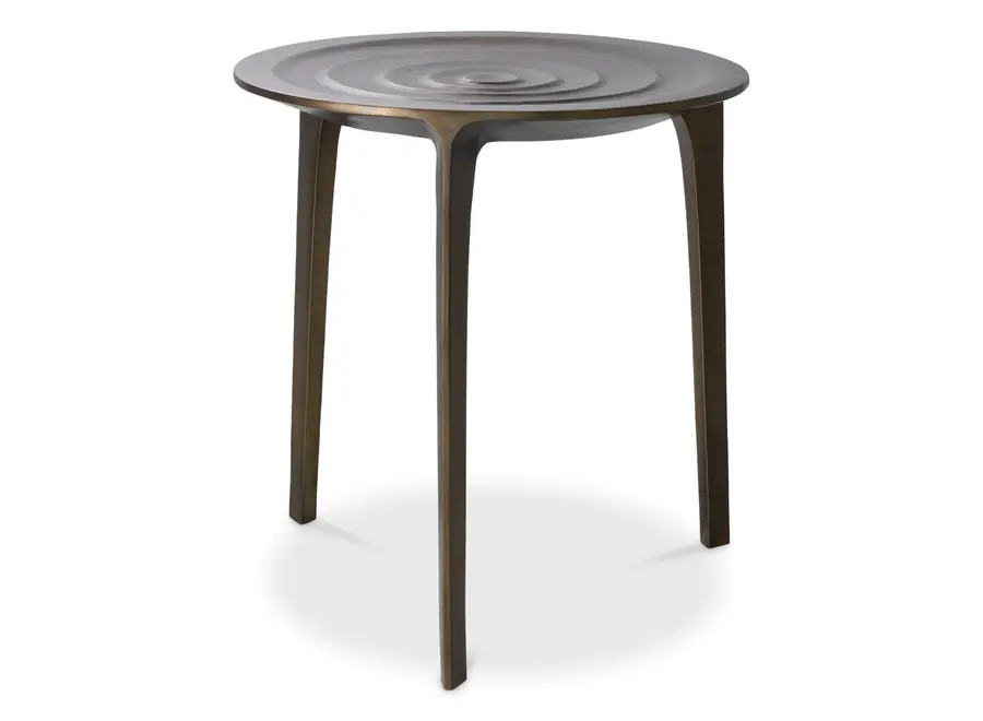 Table d'appoint 'Granito' - Bronze finish