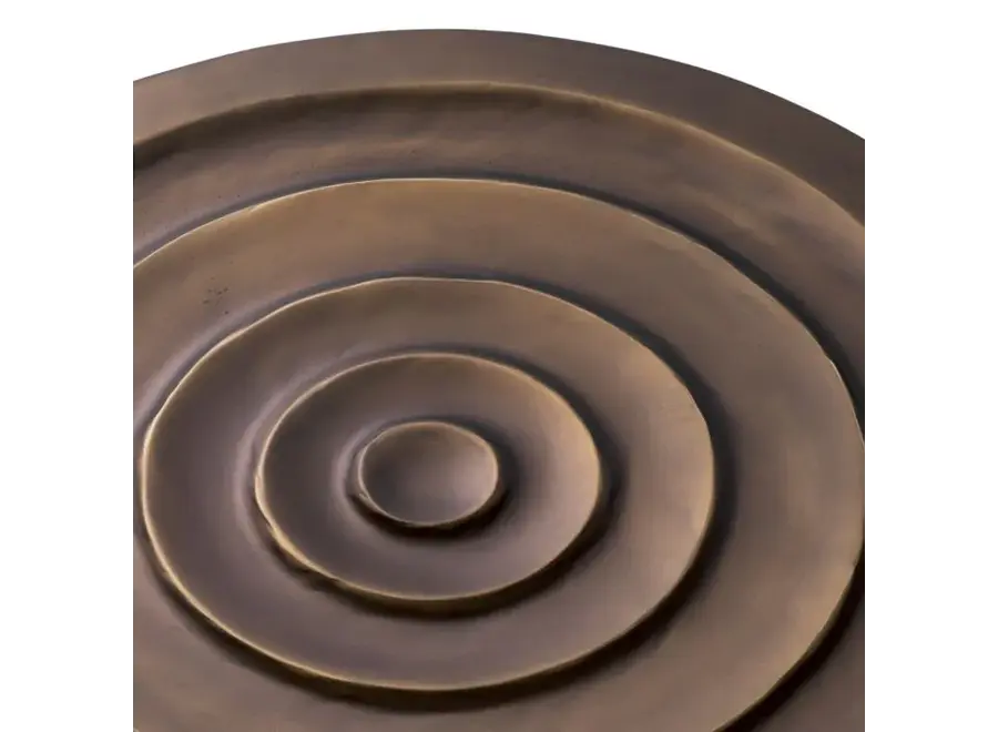 Bijzettafel 'Granito' - Bronze finish