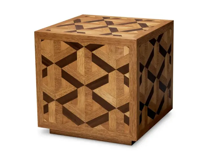 Bijzettafel Rubicon - Oak veneer