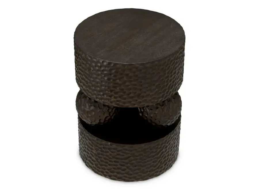 Beistelltisch 'Thoren' - Ebony oak veneer