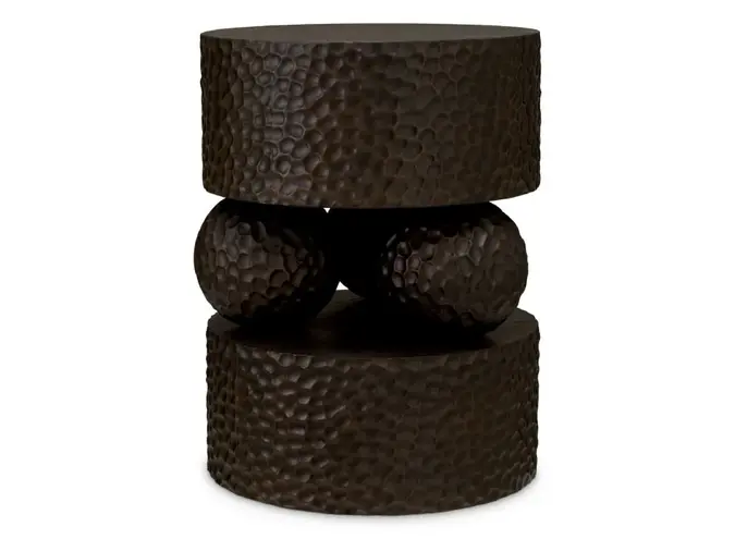 Bijzettafel Thoren - Ebony oak veneer