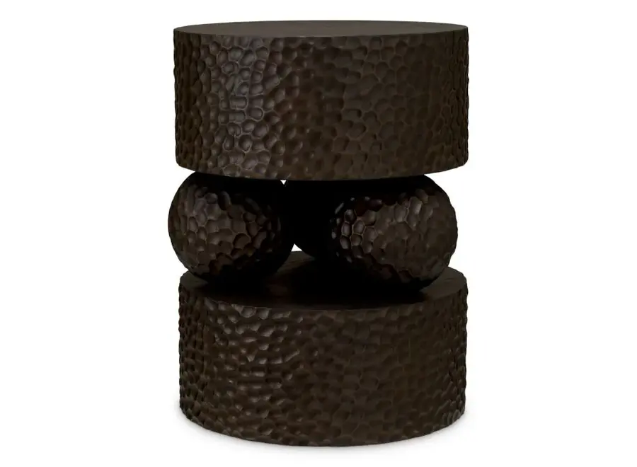 Bijzettafel Thoren - Ebony oak veneer