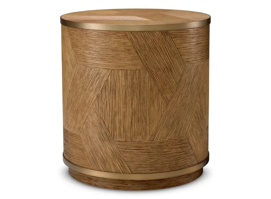 Beistelltisch 'Velutto' - Brushed brass finish