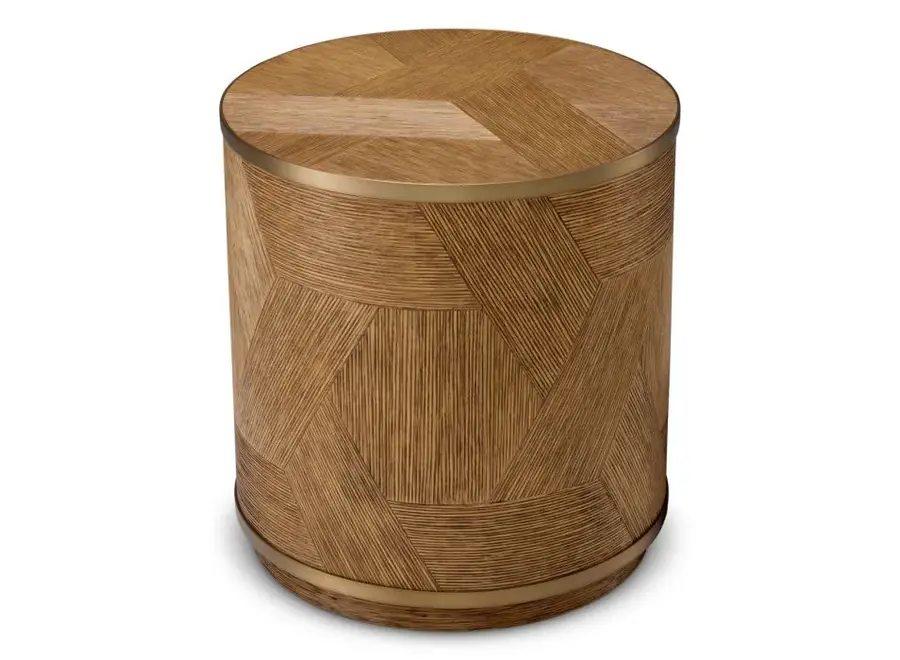 Beistelltisch 'Velutto' - Brushed brass finish