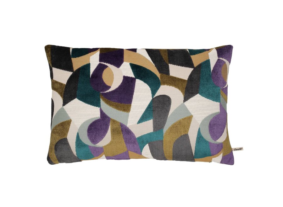 Dekoratives Kissen Andila Olive/Anthracite