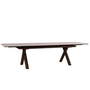 Extention dining table 'Maratea' - 280-400 cm - Bronze