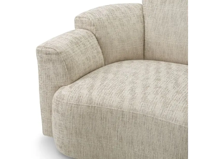 Swivel armchair 'Marbella' - Creststone beige