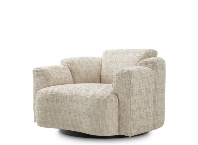Chaise pivotante Marbella - Creststone beige
