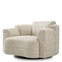Swivel armchair 'Marbella' - Creststone beige