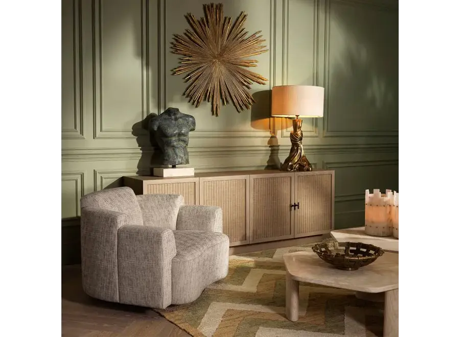 Chaise pivotante 'Marbella' - Creststone beige