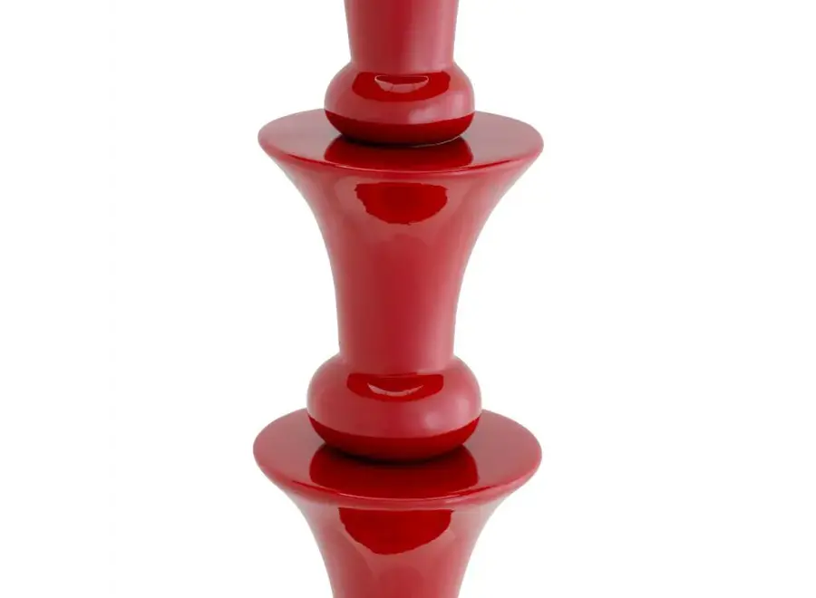 Lampe à poser 'Arabella'  - Bordeaux red finish