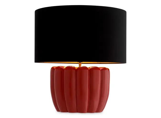 Tafellamp Barocco - Red finish
